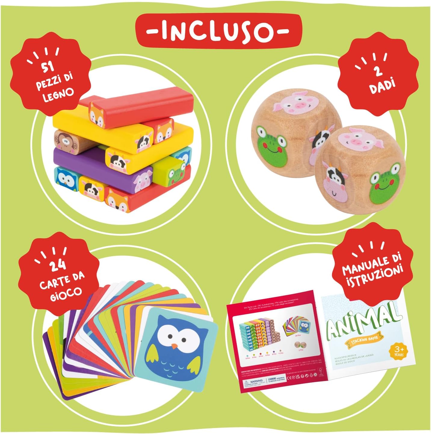 Thumbnail 6 de Nene Toys Torre Magica in Legno 4‑in‑1