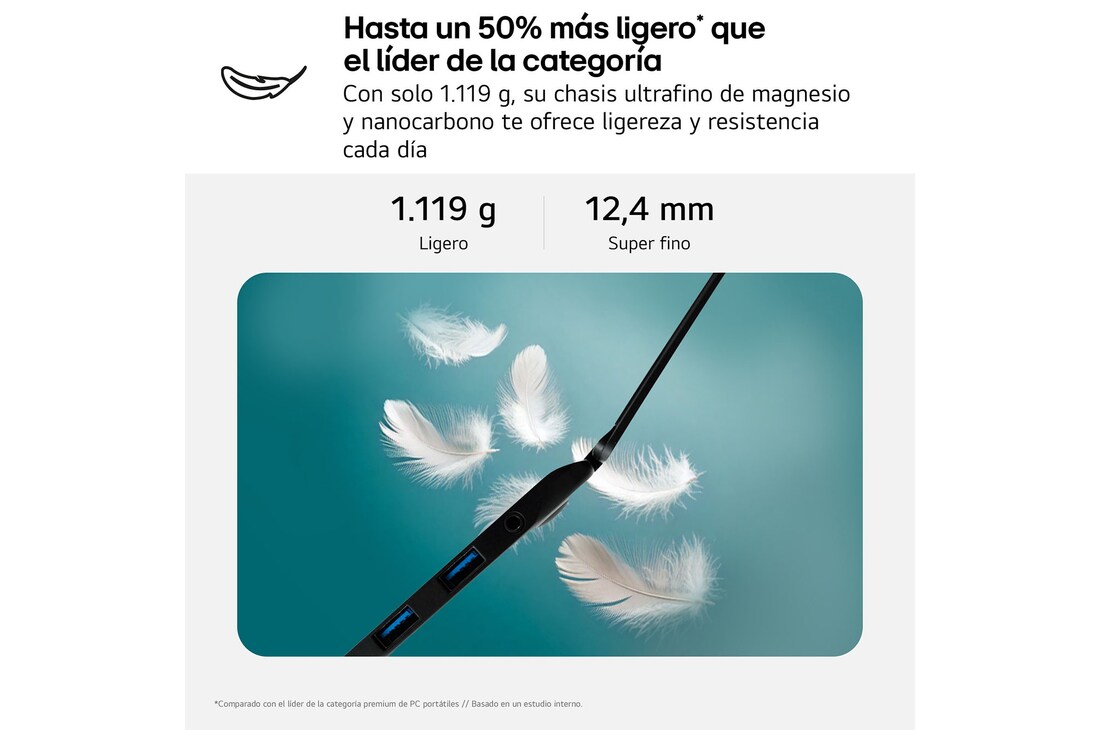 Thumbnail 2 de LG gram 16Z90TP 16" OLED, 32 GB, 1 TB