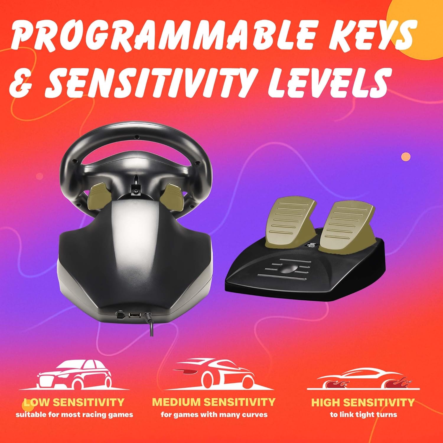 Thumbnail 3 de Subsonic Volant Superdrive SV250-S 180°