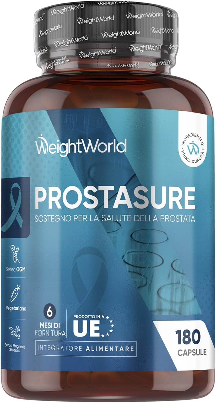 Imagen de Serenoa Repens in 180 Capsule Vegetariane di WeightWorld – ProstaSure per Uomo en OfertitasTOP