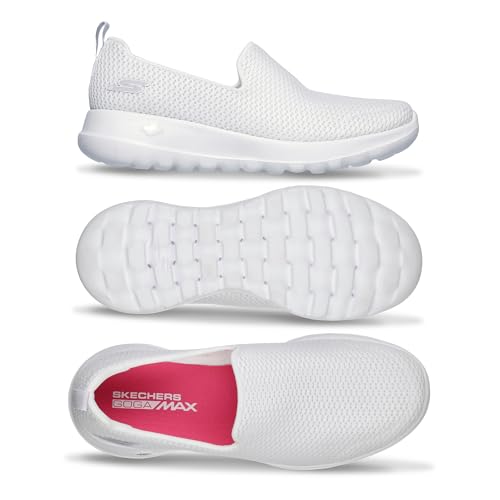 Thumbnail 7 de Skechers Women's Go Walk Joy-Evaluate Trainers, White (UK 4)