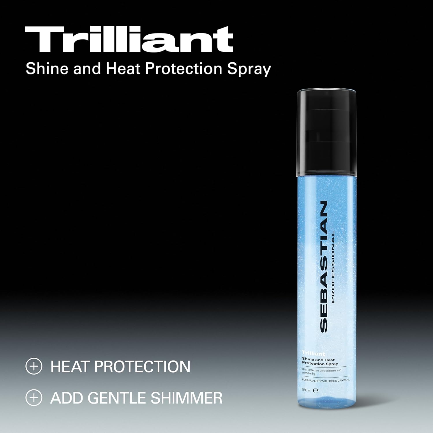 Thumbnail 2 de Sebastian Professional Trilliant Shine and Heat Protection Spray (150ml) for shimmer + heat styling protection