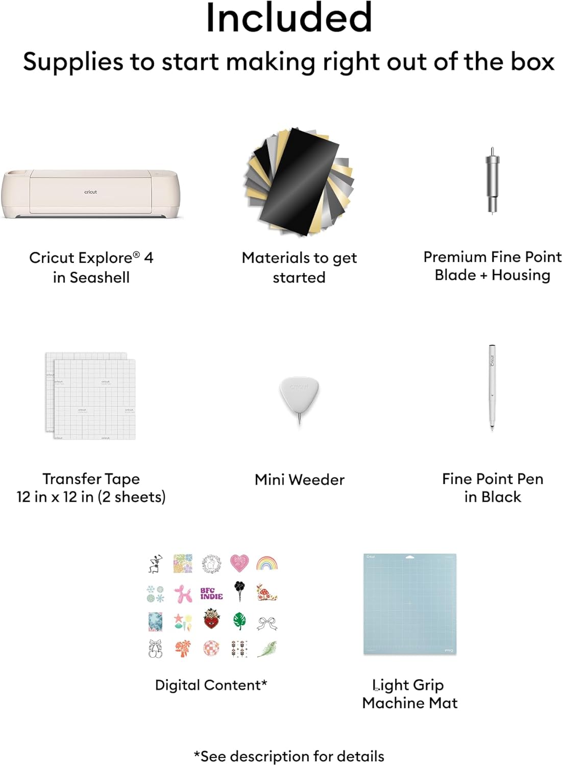 Thumbnail 1 de Cricut Explore 4 smart cutting machine 30 ✂️