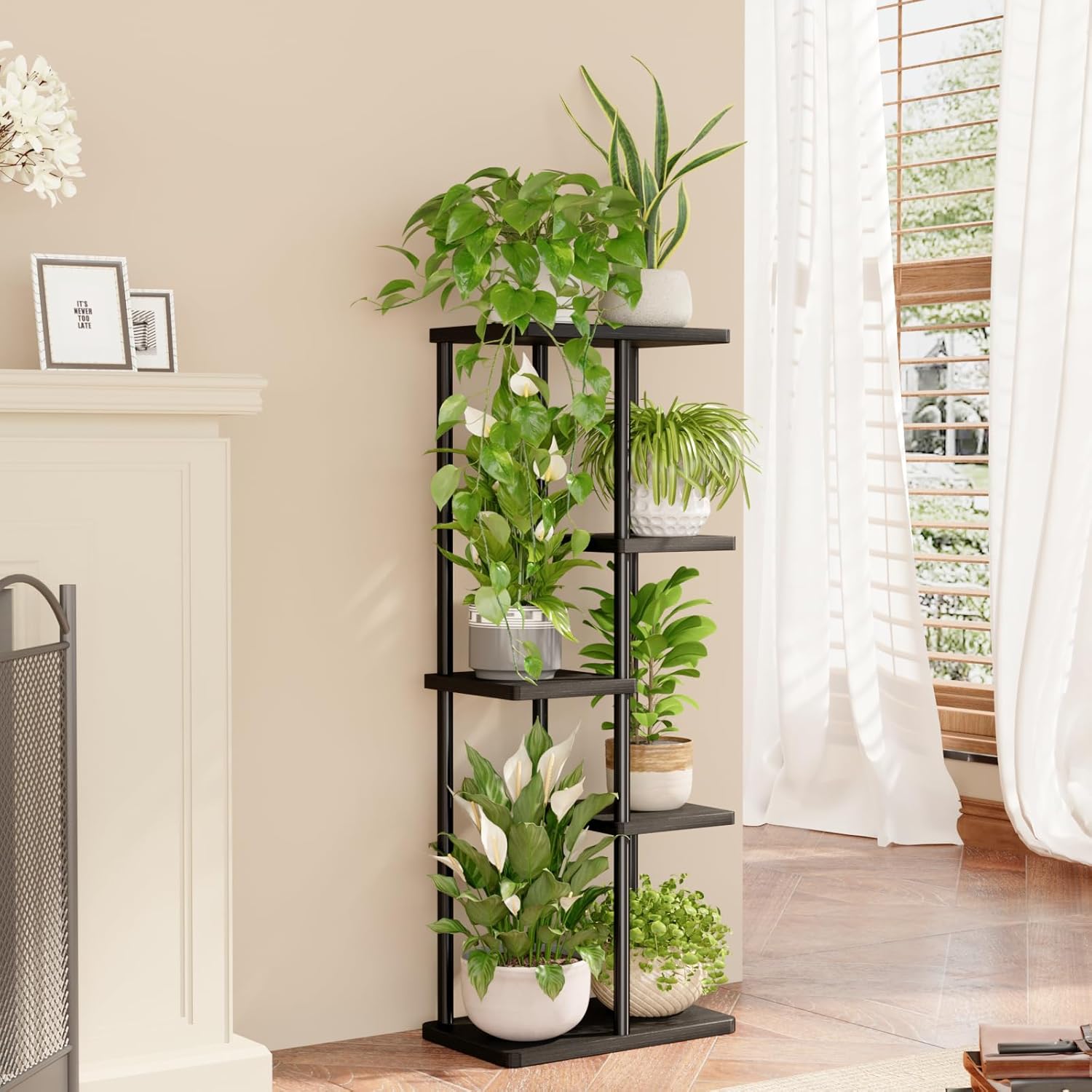 Thumbnail 1 de Bamworld 5 Tier plant stand for corner spaces