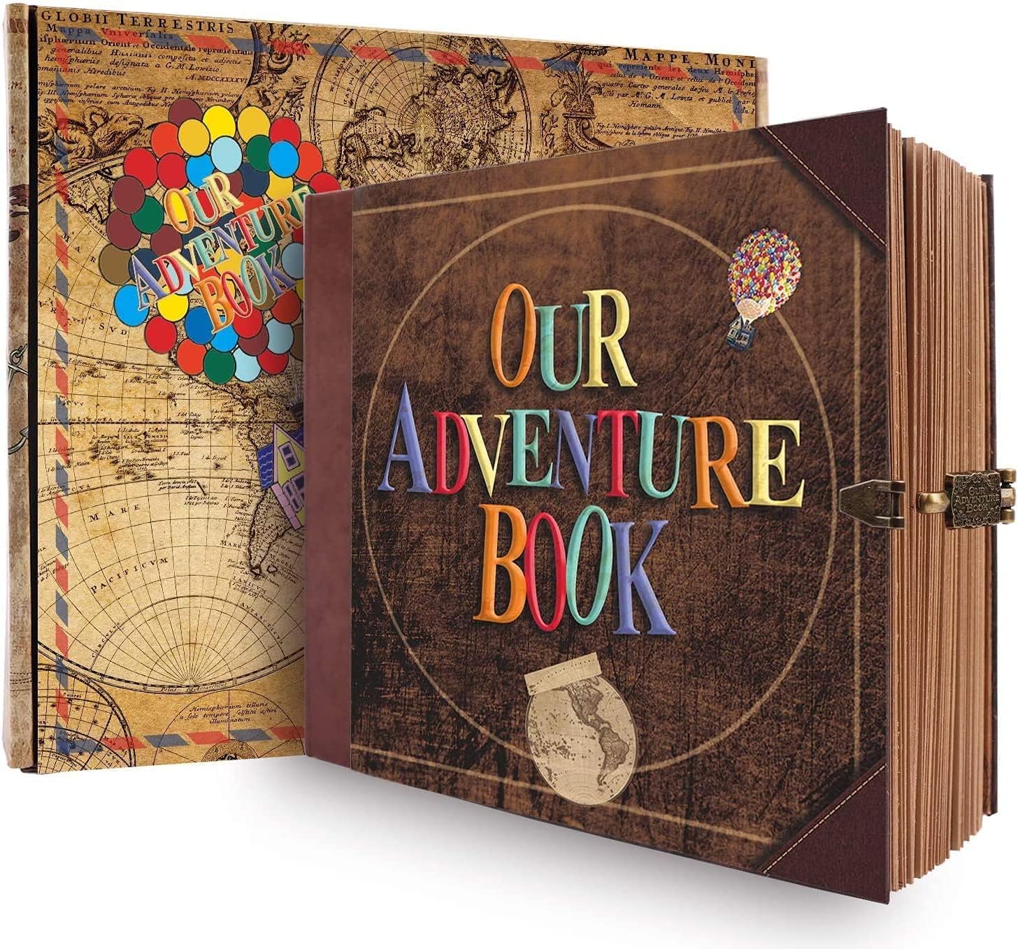 Our Adventure Book Fotoalbum Vintage zum Selbstgestalten 📚