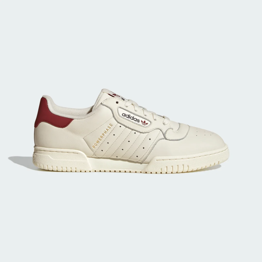 Detalle de Zapatilla Powerphase de Adidas – Blanco