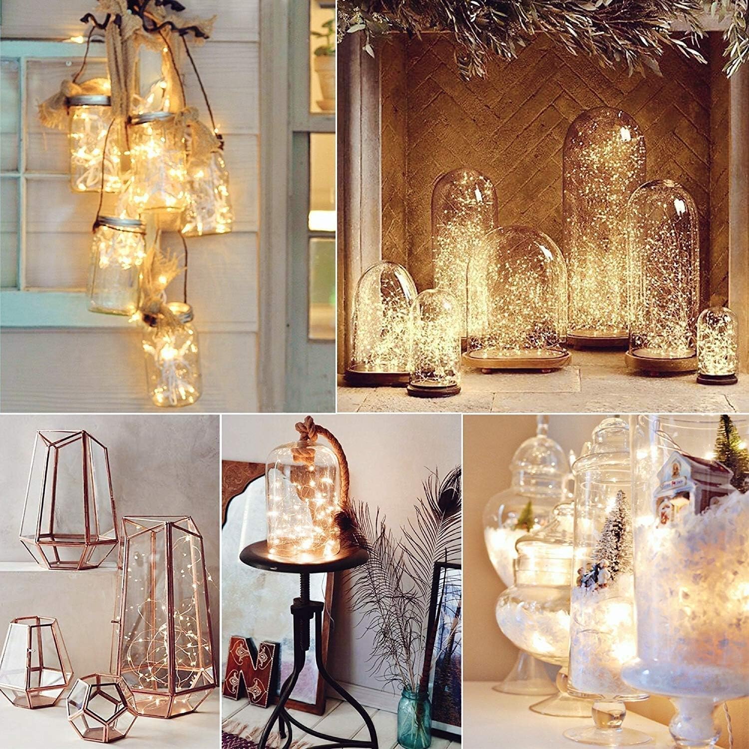 Thumbnail 5 de LeMorcy Bm24-53-0-1 Battery Fairy Lights, 66 ft, 200 Warm White LEDs