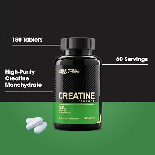 Thumbnail 2 de Optimum Nutrition Creatine Tablets, 180 Tablets (60 Servings) – A practical daily capsule option
