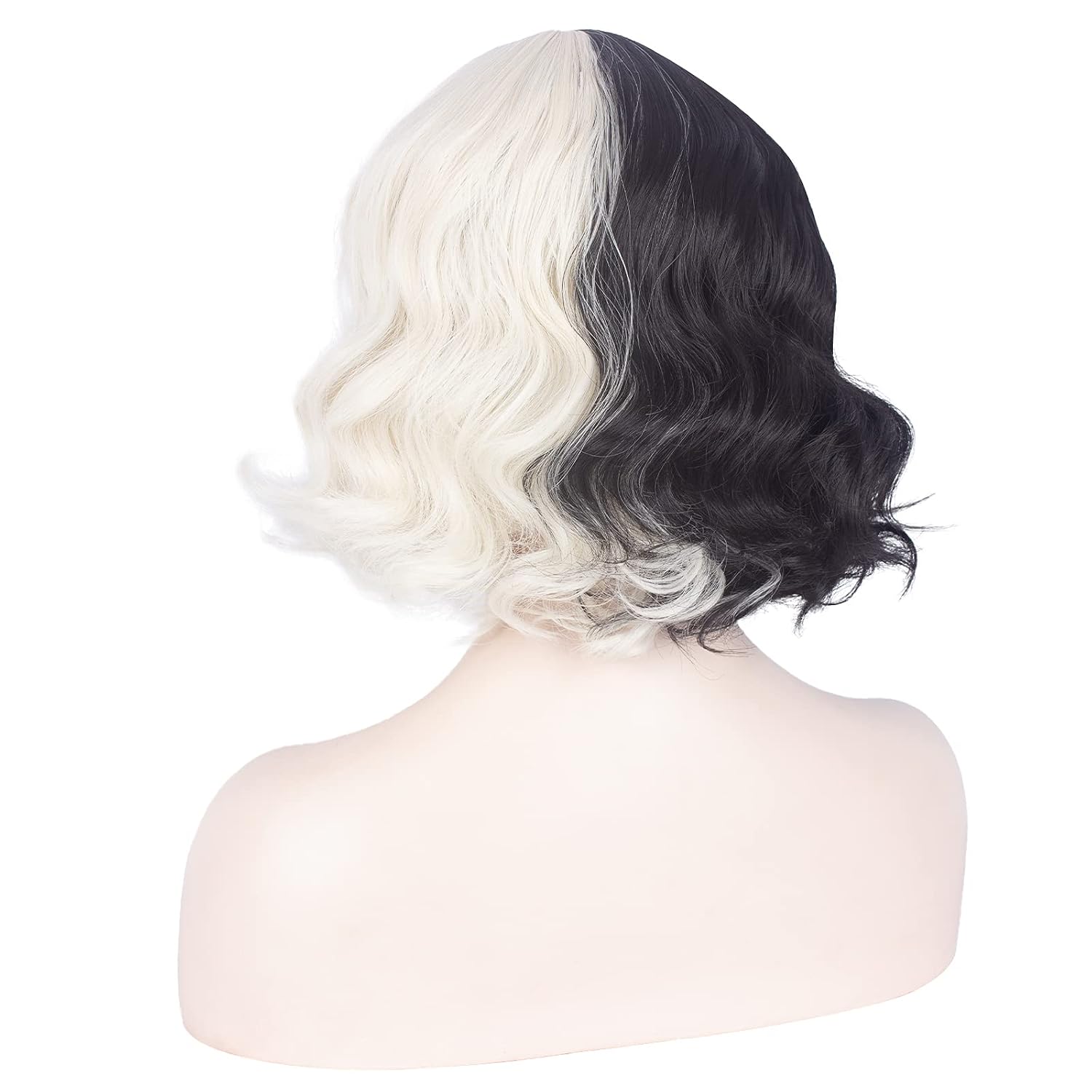 Detalle de WeKen Synthetic Wig, Short Wavy