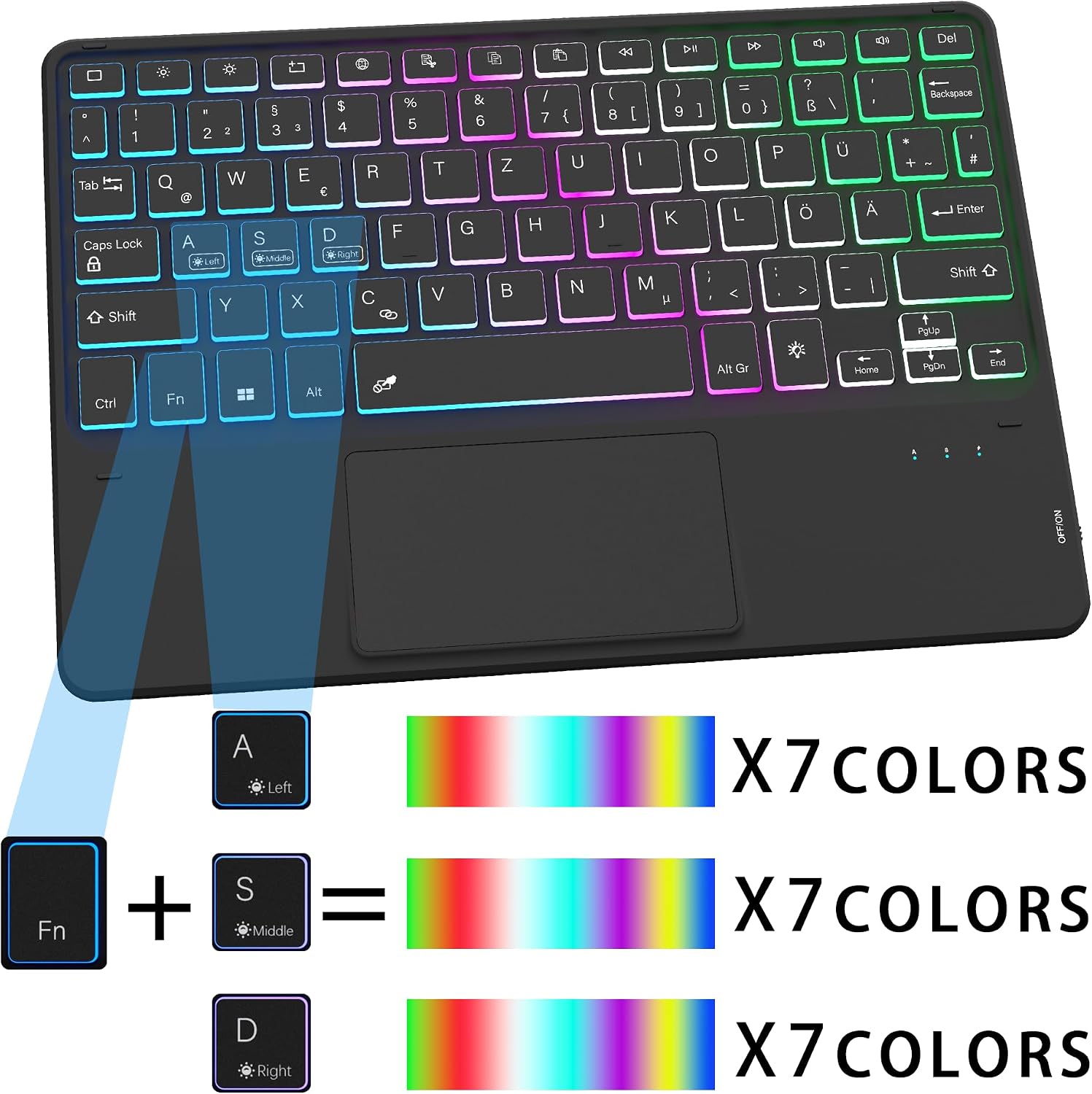 Thumbnail 4 de Samsung Galaxy Tab S10 Lite Tastaturhülle