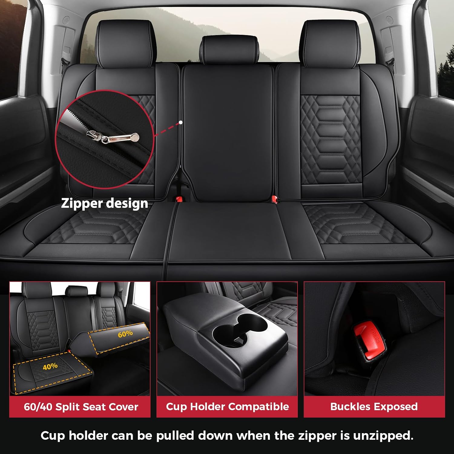 Detalle 2 de FREESOO Tundra Seat Covers 2014-2021