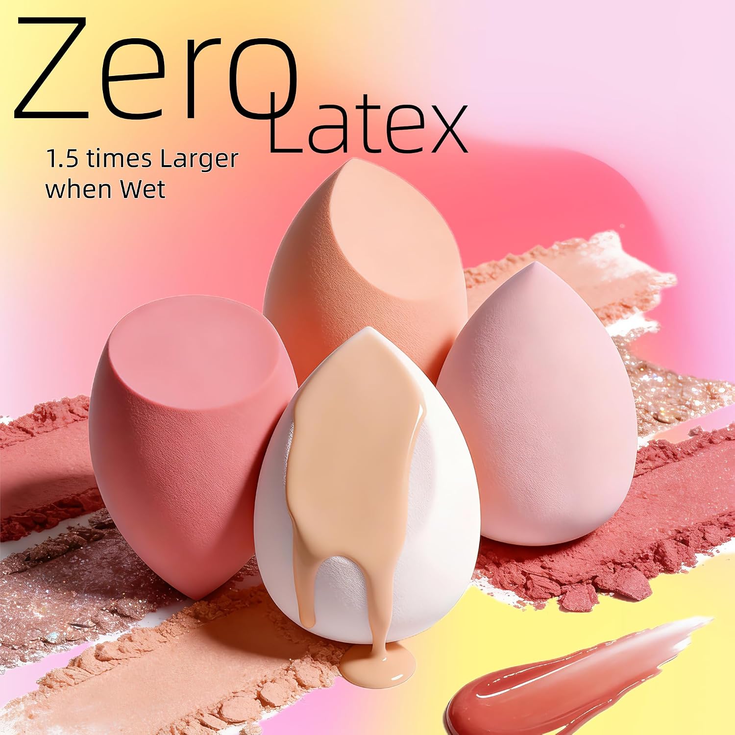 Detalle 2 de Makeup Sponge Set BS-MALL 7-Pc