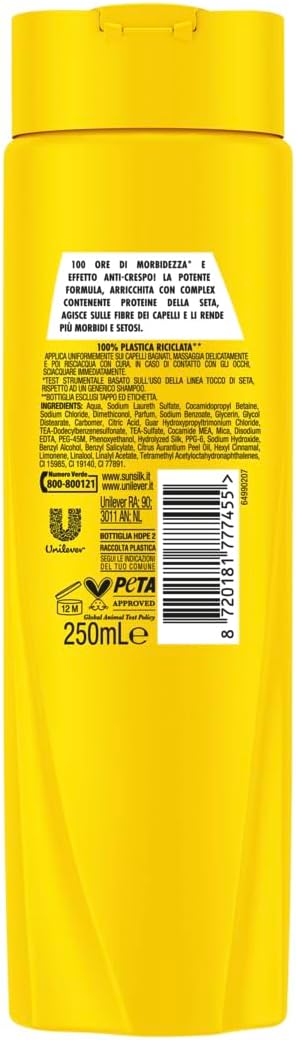 Thumbnail 6 de Sunsilk Shampoo Tocco di Seta – Capelli morbidi e setosi, 250 ml (confezione da 4)