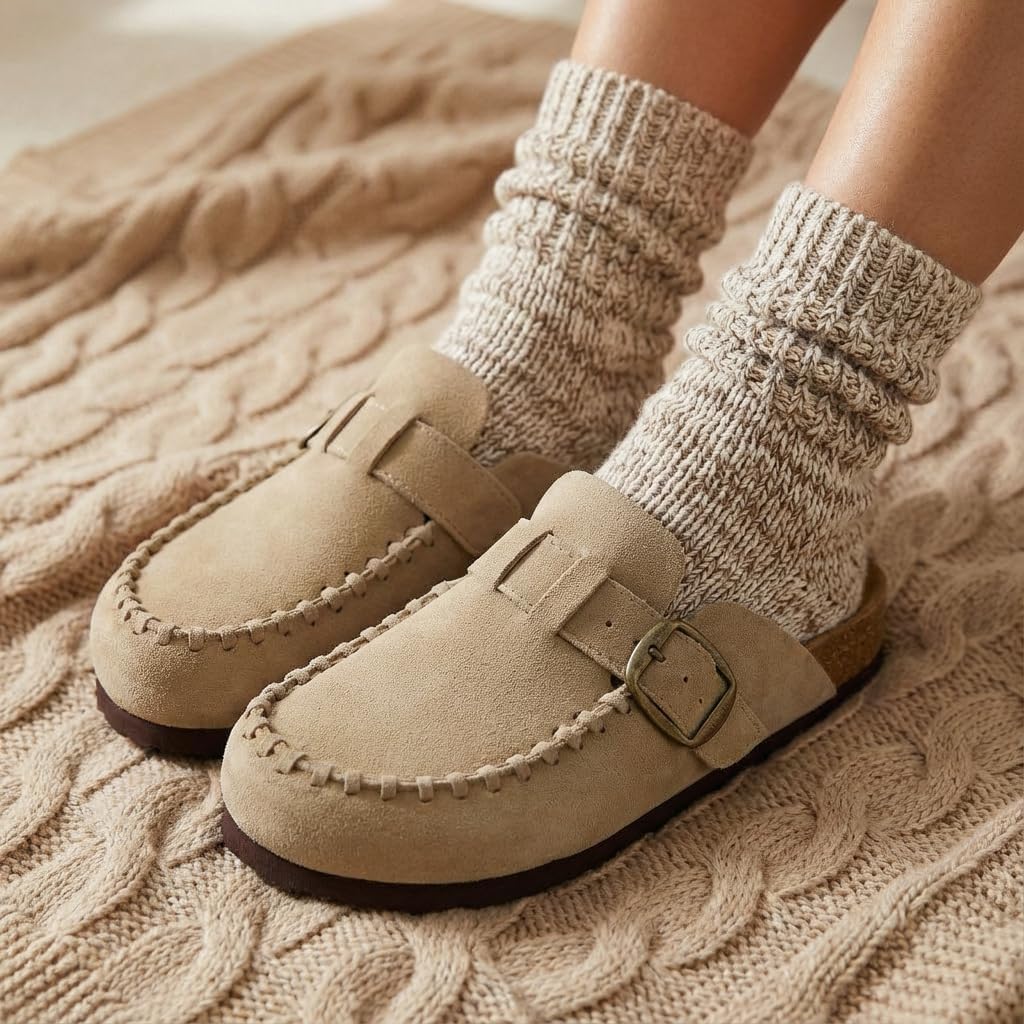 Thumbnail 5 de CUSHIONAIRE Canoe Suede Clogs 🚣