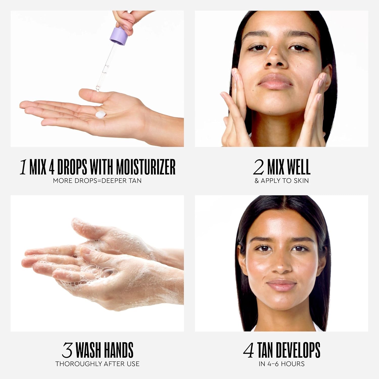Thumbnail 5 de Tanologist Dark Self Tan Drops: Customizable, Streak-Free Glow for Face and Body