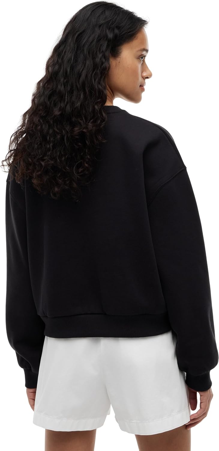 Detalle de Tommy Hilfiger Corp Logo Mdrn Swtsrt Ww0ww47831 Felpa Pullover Donna