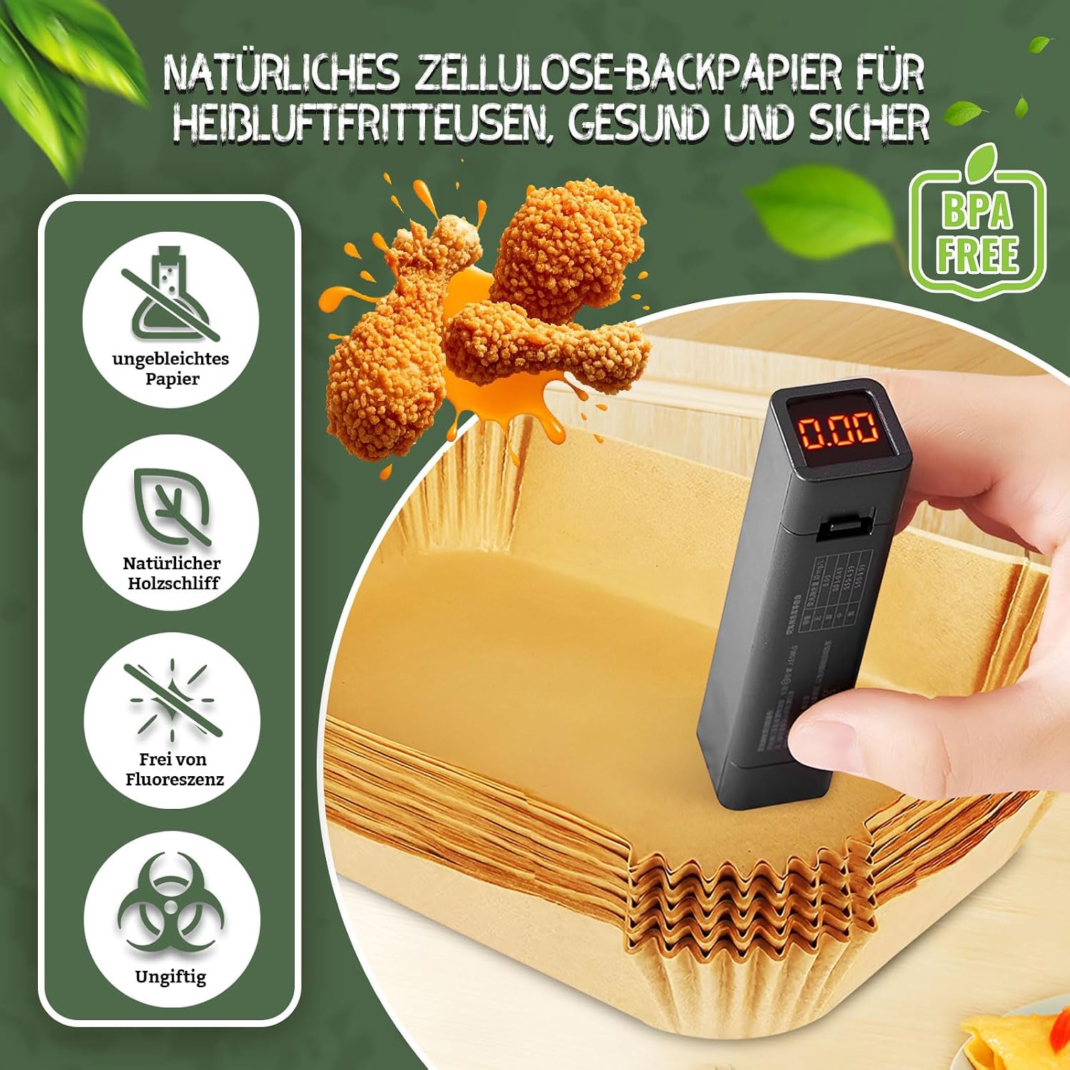 Detalle 2 de Ninja Backpapier für Dual Zone AF300EU AF400EU