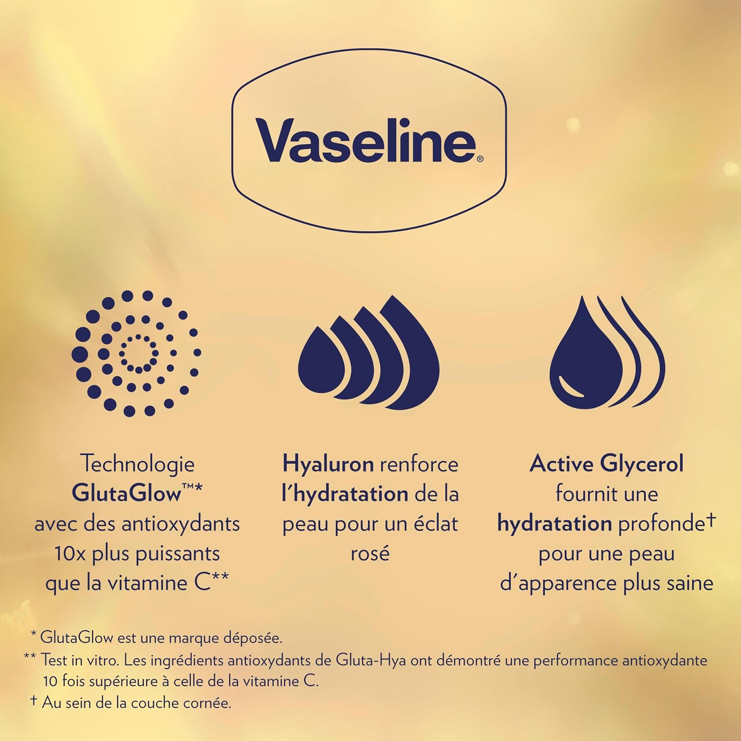 Detalle de Vaseline Gluta-Hya Flawless Tone: Lotion hydratante riche en antioxydants, 2 x 200 ml