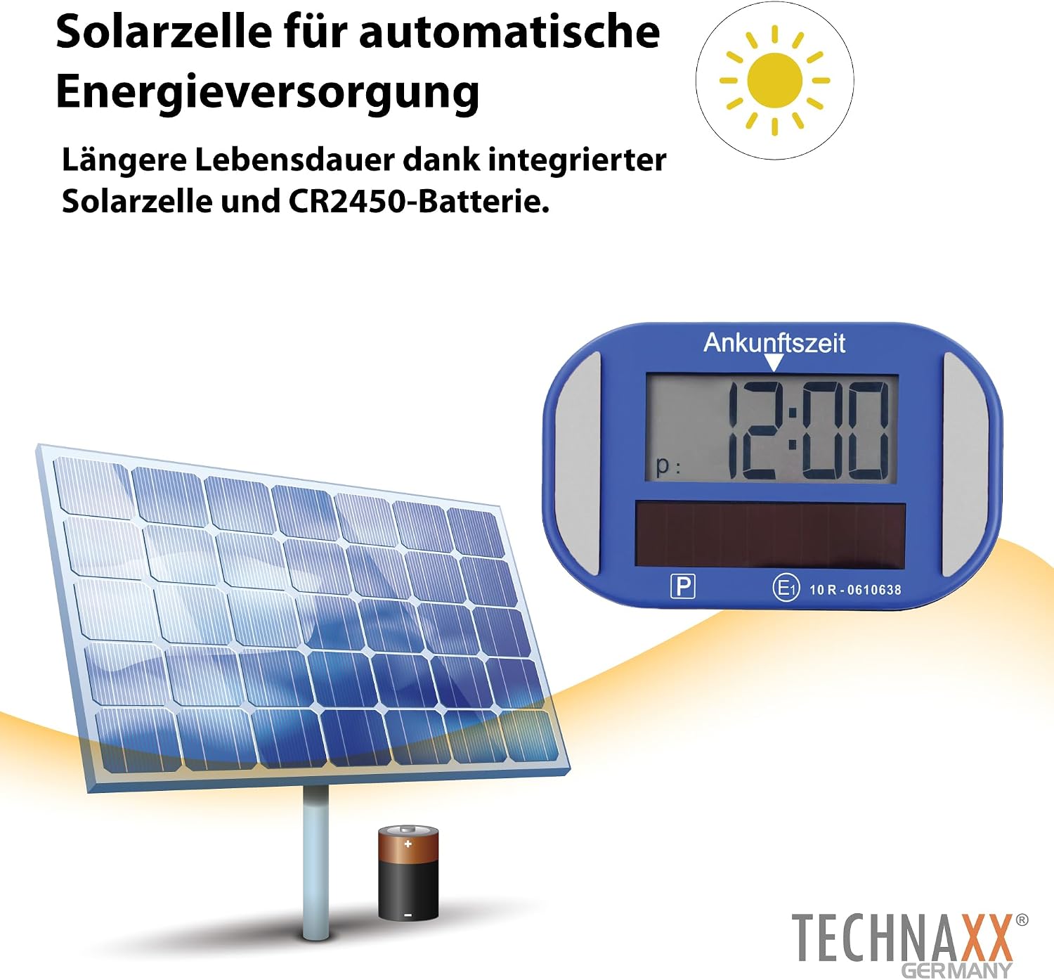 Thumbnail 3 de Technaxx TX-337 Elektronische Parkscheibe