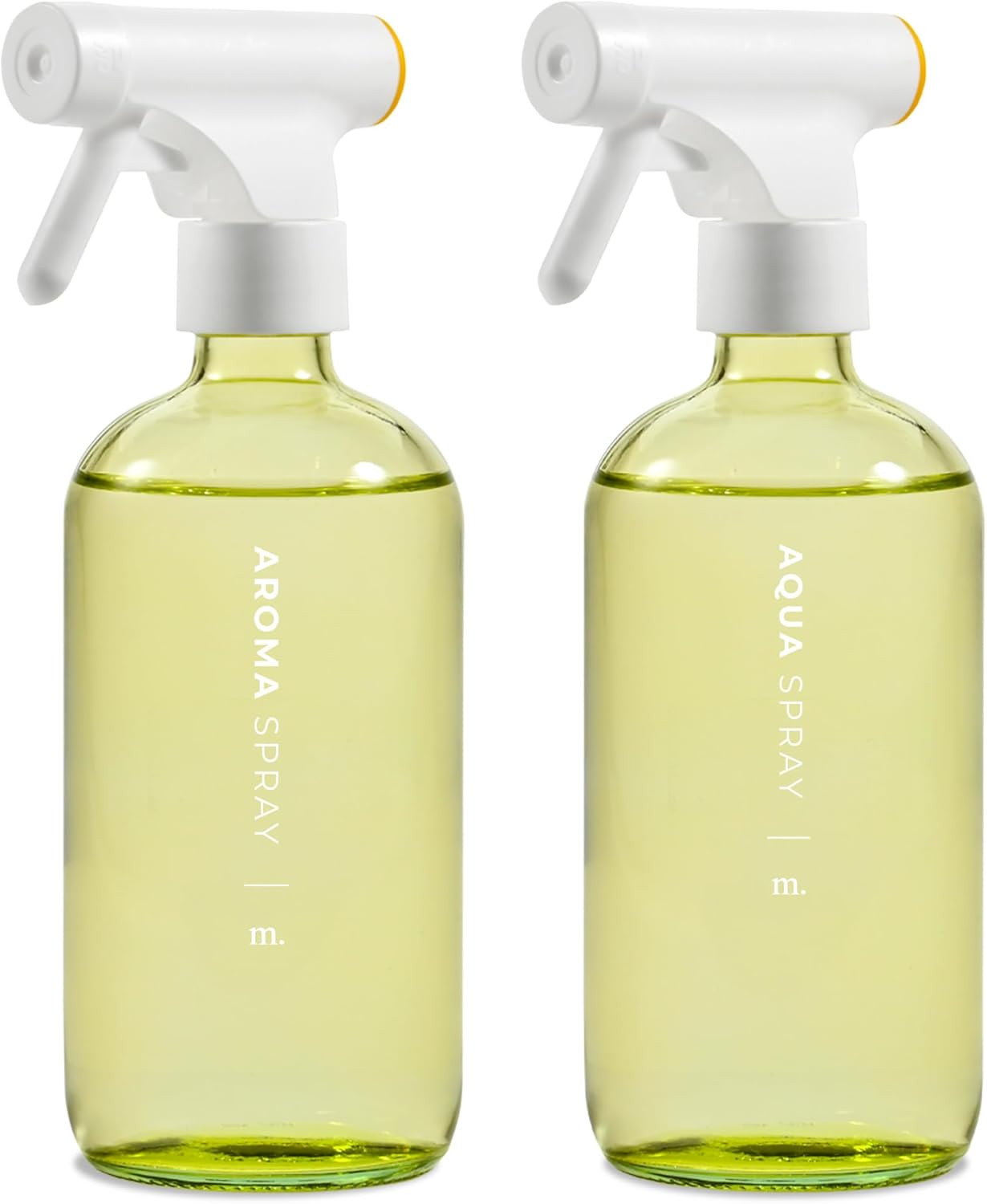 Thumbnail 6 de MAISONOVO MaisoNovo Glas-Wasser-Sprühflasche 500 ml im 2er-Set (Bernstein) inkl. 16 Etiketten