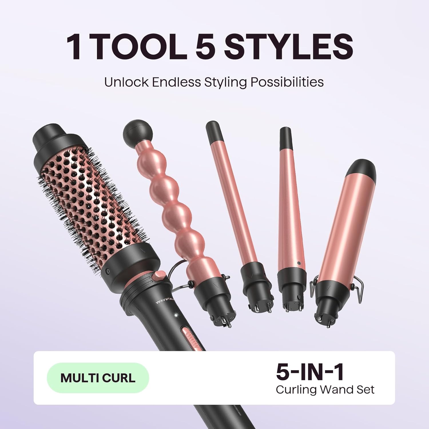 Thumbnail 4 de Wavytalk Thermobürste 5-in-1 Roségold