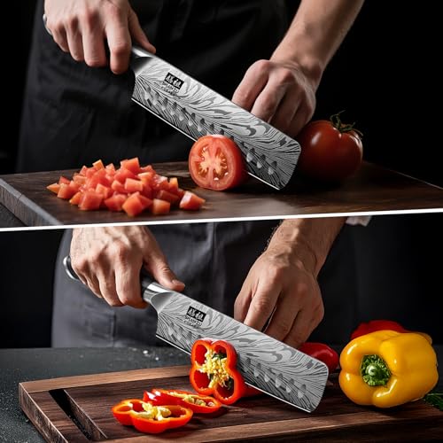 Thumbnail 5 de SHAN ZU Nakiri 18 cm, acero en polvo, 63 HRC 🔪