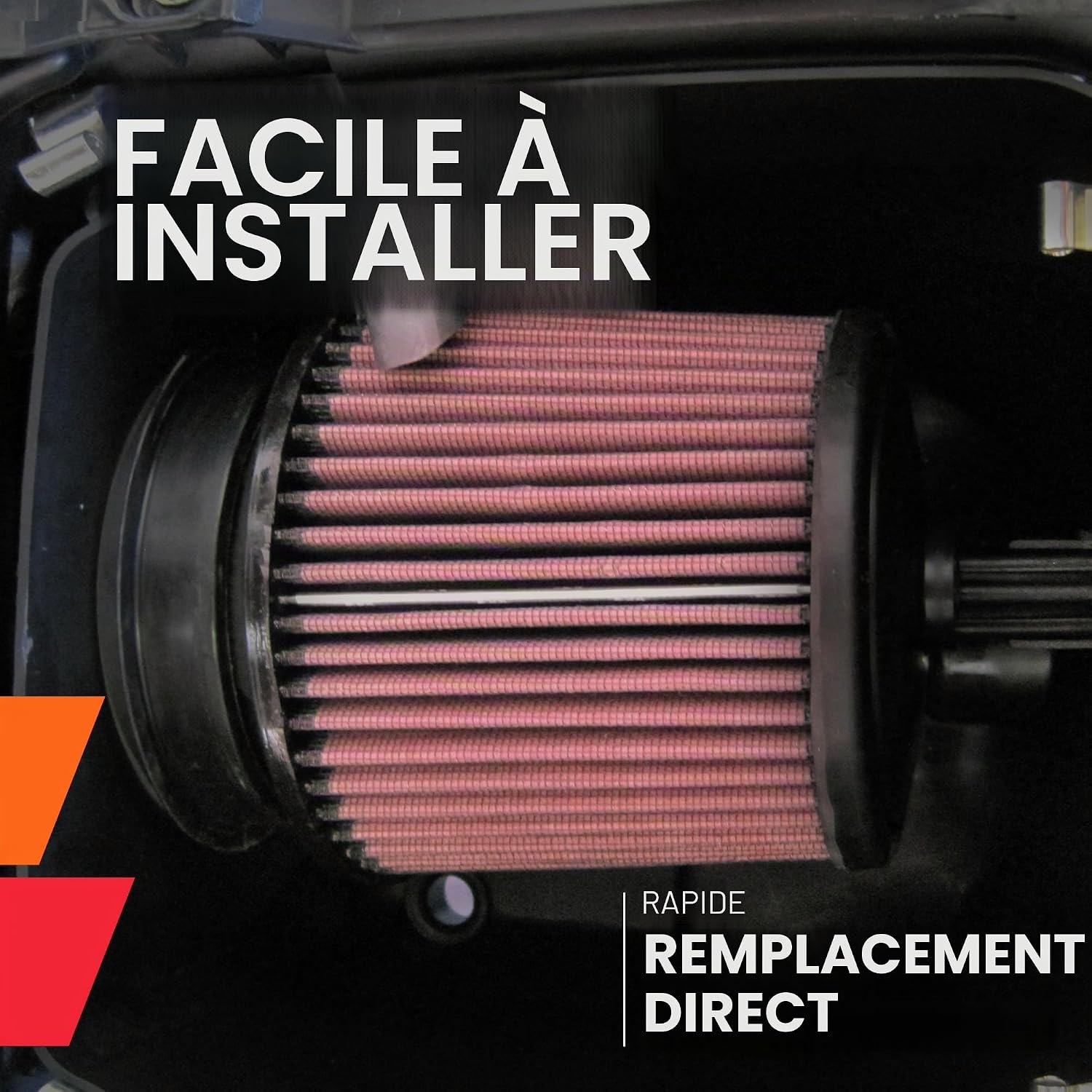 Detalle de K&N Filtre à air de remplacement SU-4002 pour Suzuki LTZ400 Quadsport (2003-2013)
