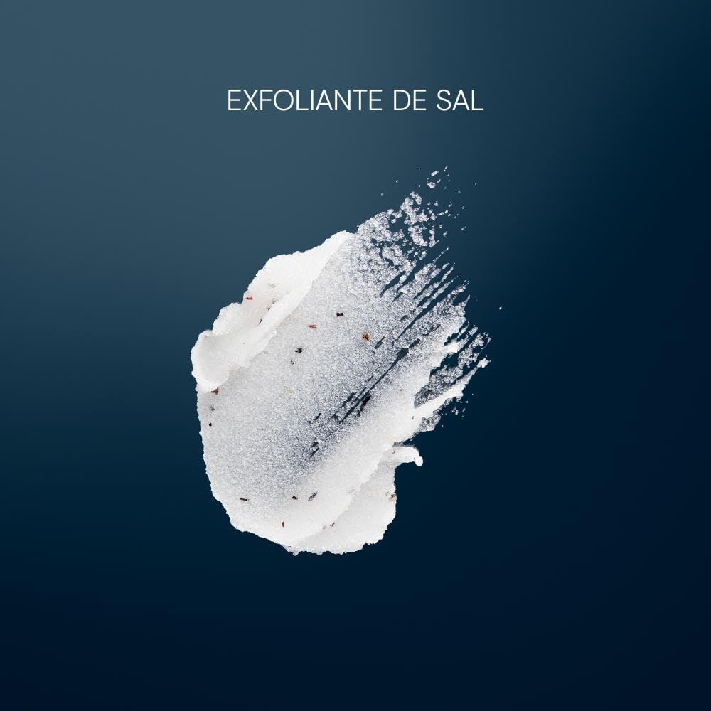 Detalle de Elemis Frangipani Monoi Salt Glow Body Scrub – Scrub esfoliante corpo al sale con Monoi e Frangipani, 490 ml
