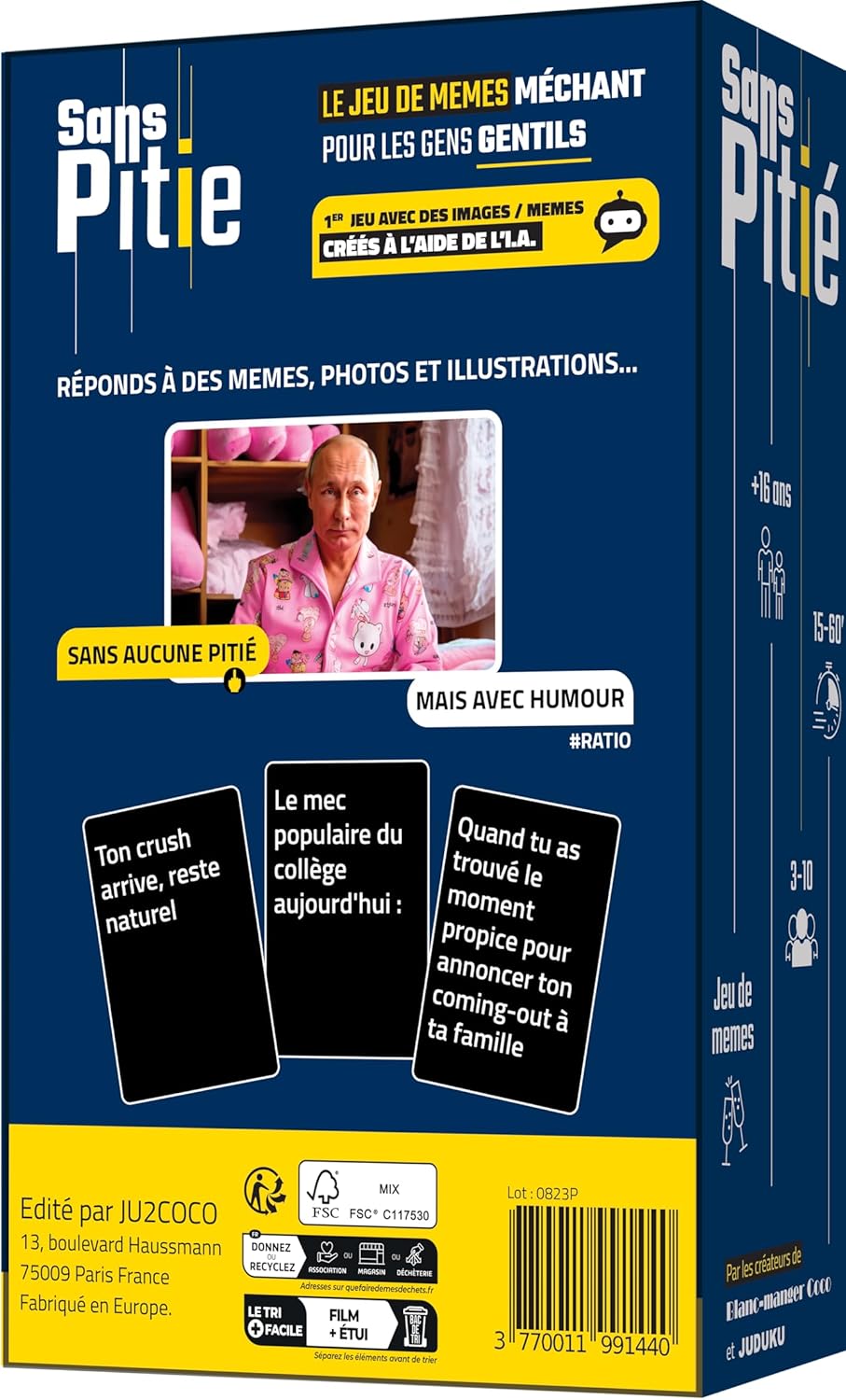 Thumbnail 1 de La Big Pic – Edition Spéciale MEMES par Sans Pitié (jeu de société)