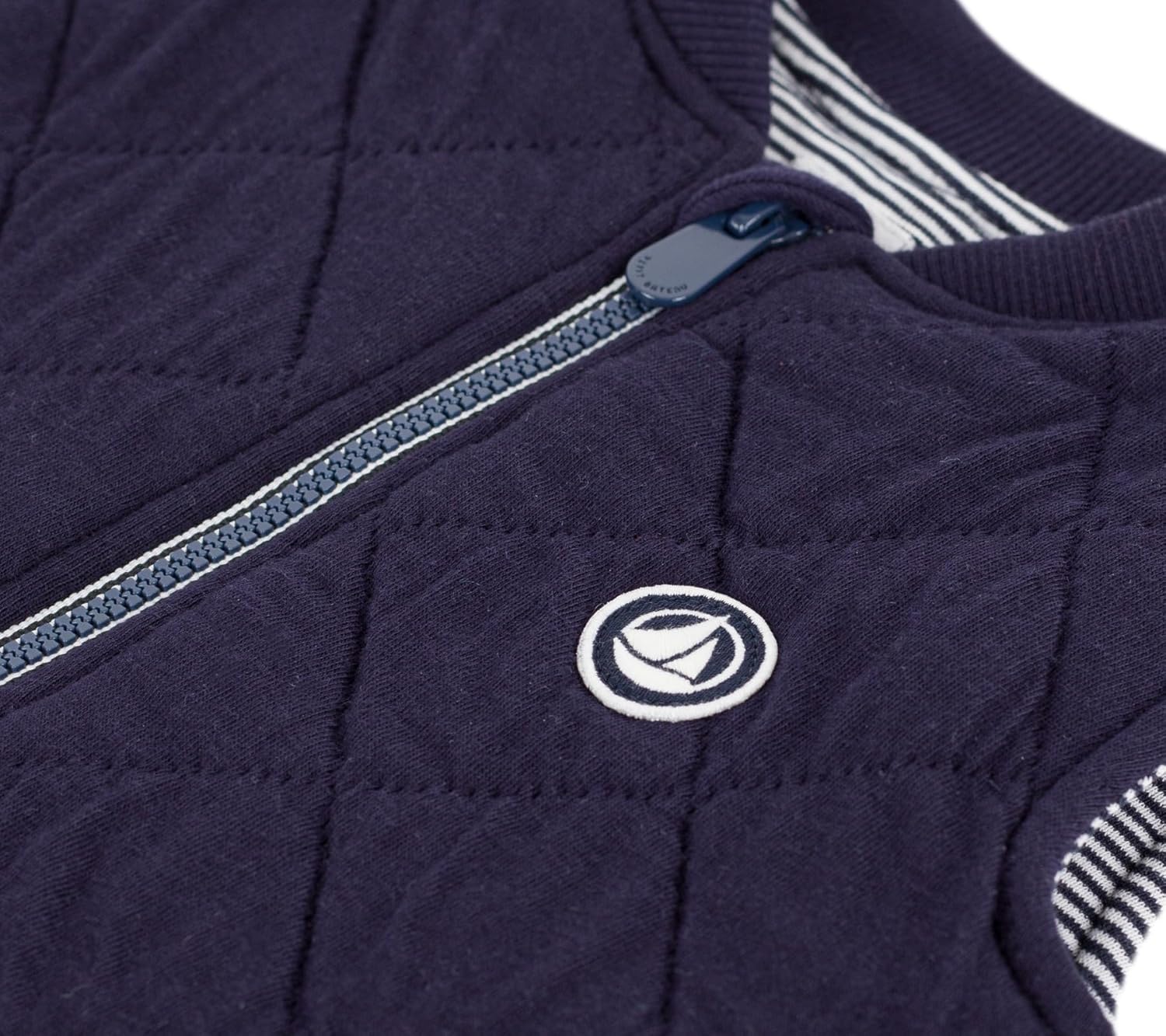 Thumbnail 3 de Petit Bateau doudoune bébé sans manches en coton matelassé (mixte)