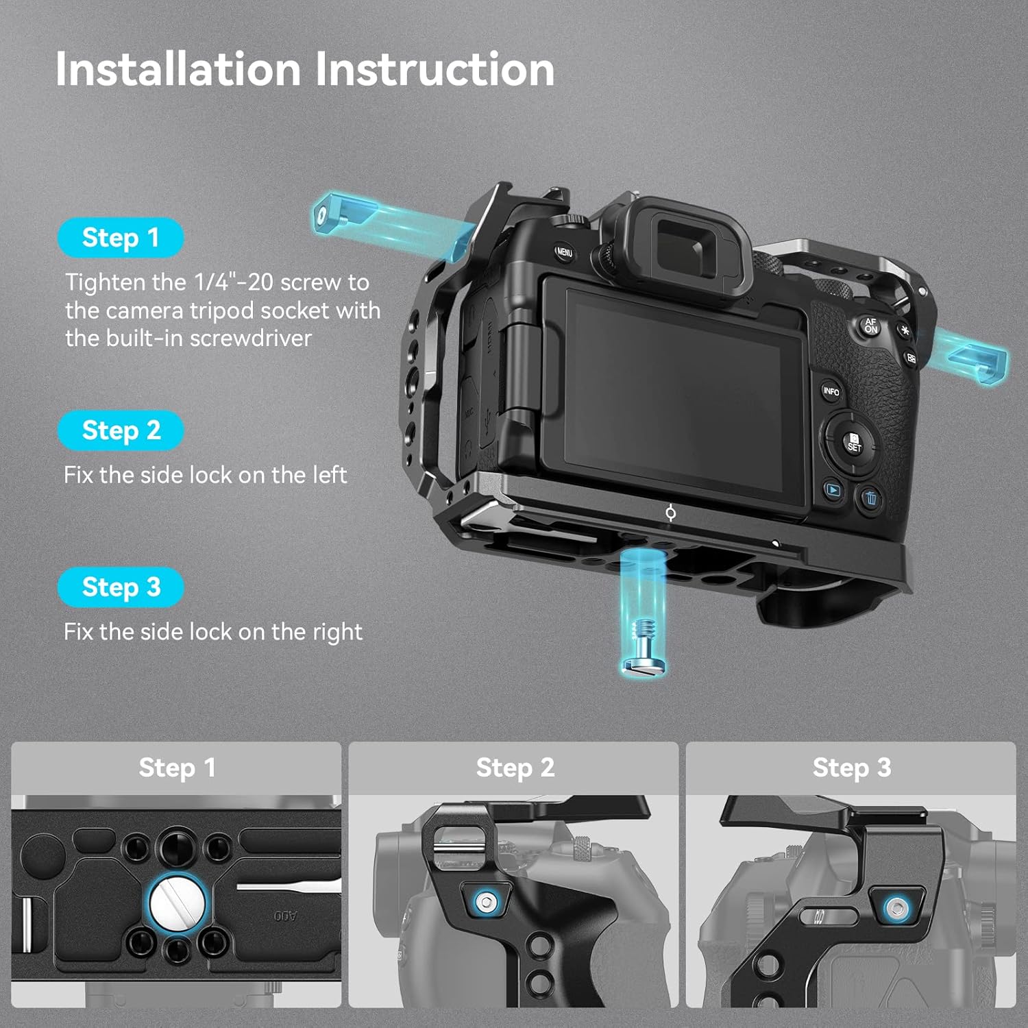 Thumbnail 4 de SMALLRIG Cage Canon R8 4212