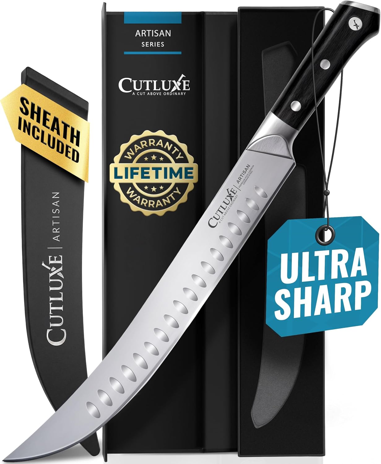 Detalle de Cutluxe Butcher Knife 10-inch