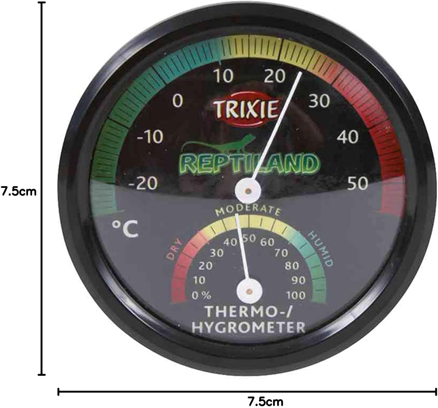 Thumbnail 4 de Trixie thermomètre/hygromètre analogique pour terrarium (contrôle température et humidité)