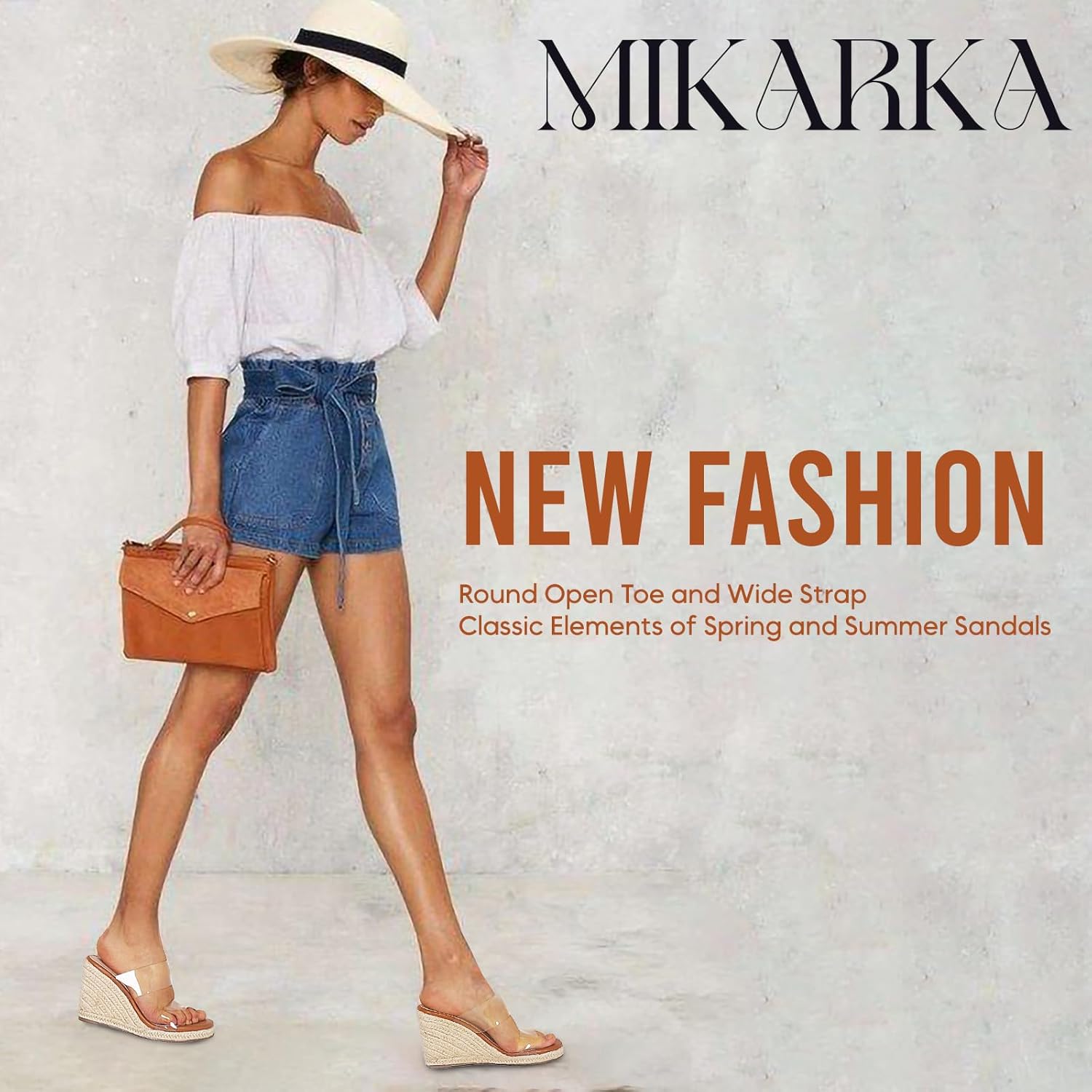 Thumbnail 3 de Mikarka Slip On Wedge Sandals for Women