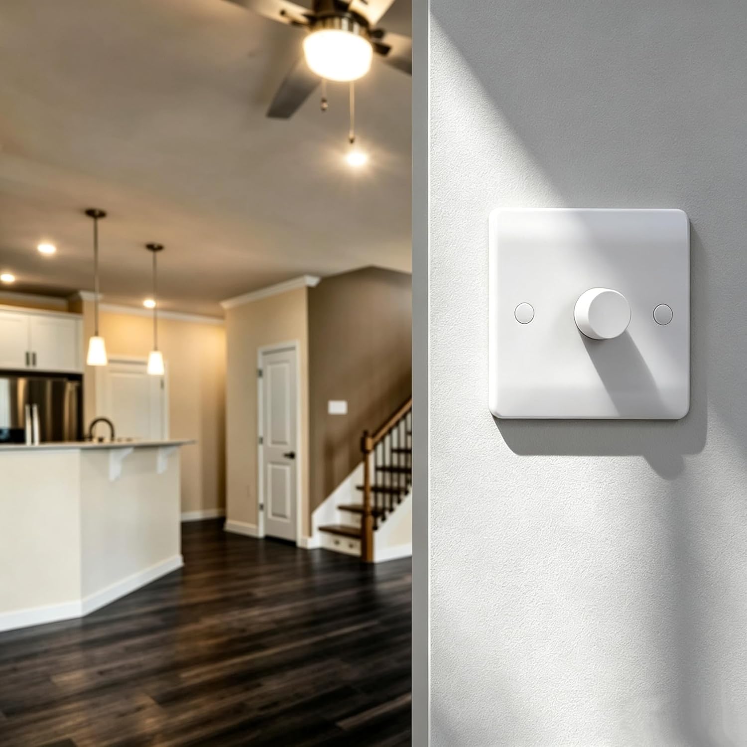 Detalle de Universal LED dimmer switch 1 gang 3-150W