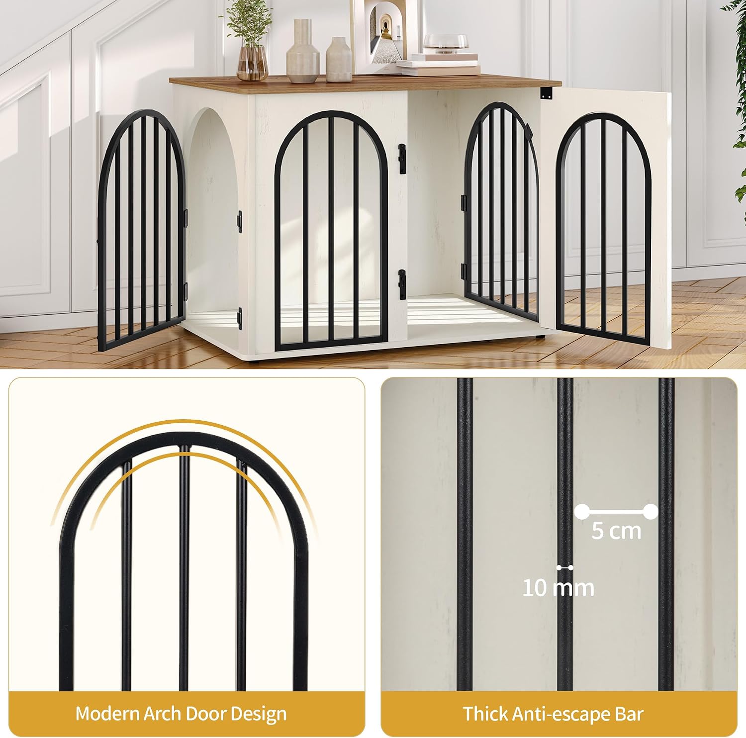 Detalle de Hzuaneri 80cm cage pour chiens