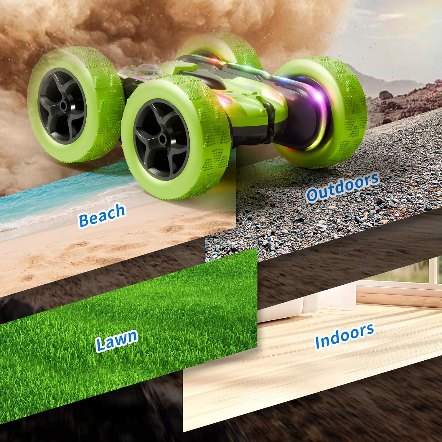 Thumbnail 6 de Zalneo 4WD RC Stunt Car with 360° Flips