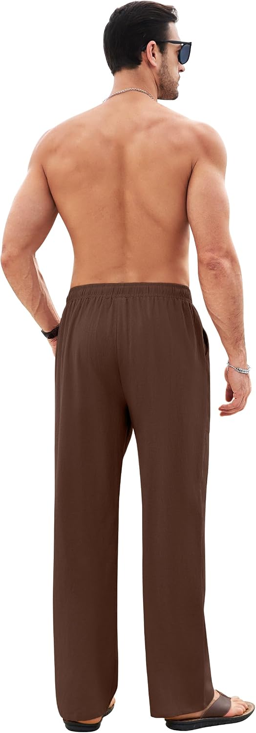 Thumbnail 3 de Litthing Men Linen Trousers for summer