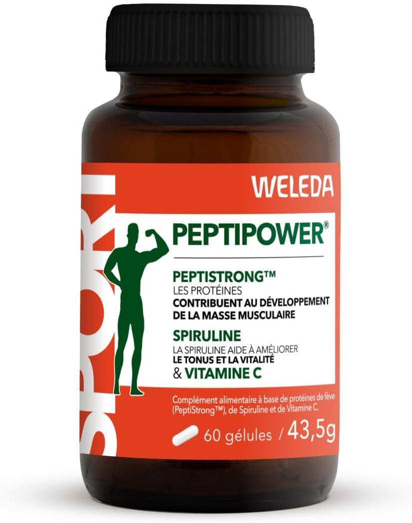 Detalle de WELEDA PeptiPower® complément alimentaire 60 gélules 💊