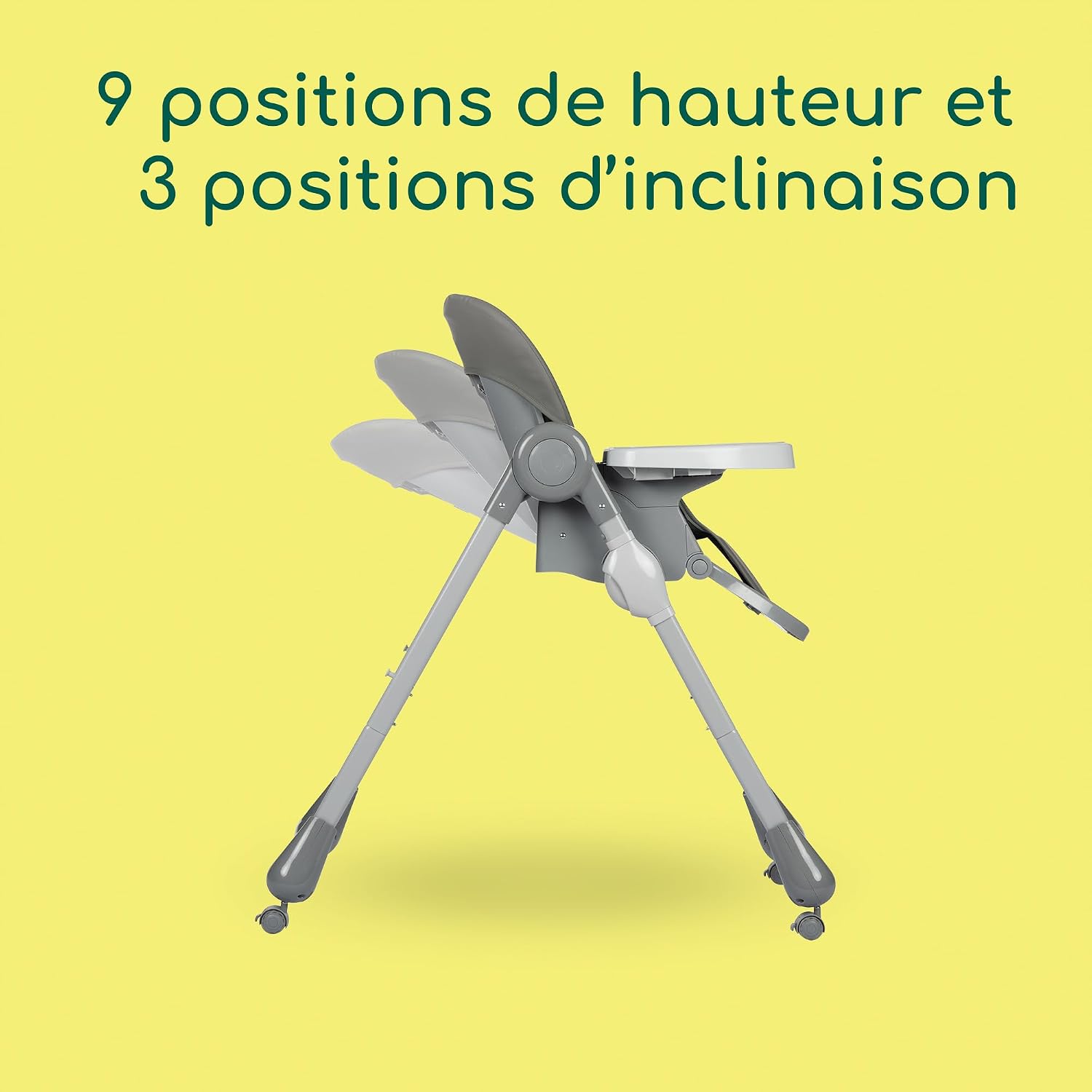 Thumbnail 3 de Bebeconfort Olea chaise haute réglable 0–15 kg 🚼