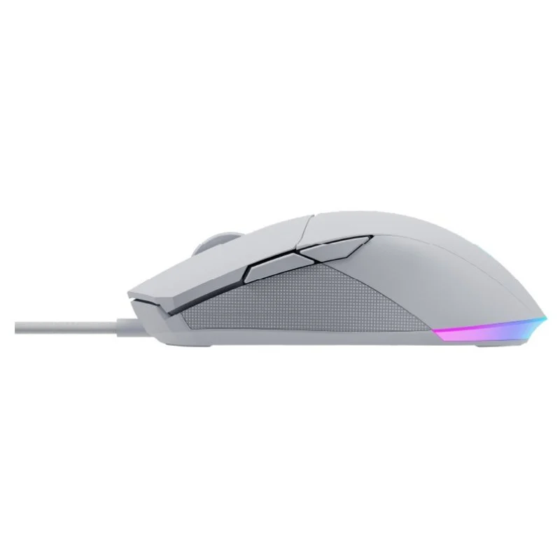 Thumbnail 3 de Newskill Chiron ratón gaming RGB 8000 DPI blanco