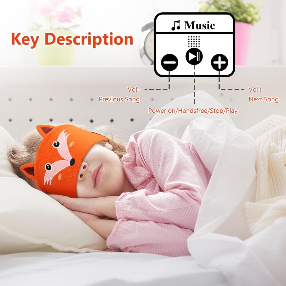 Thumbnail 3 de OFFCUP Cuffie per dormire e bambini senza fili over-ear “Piccola Volpe”