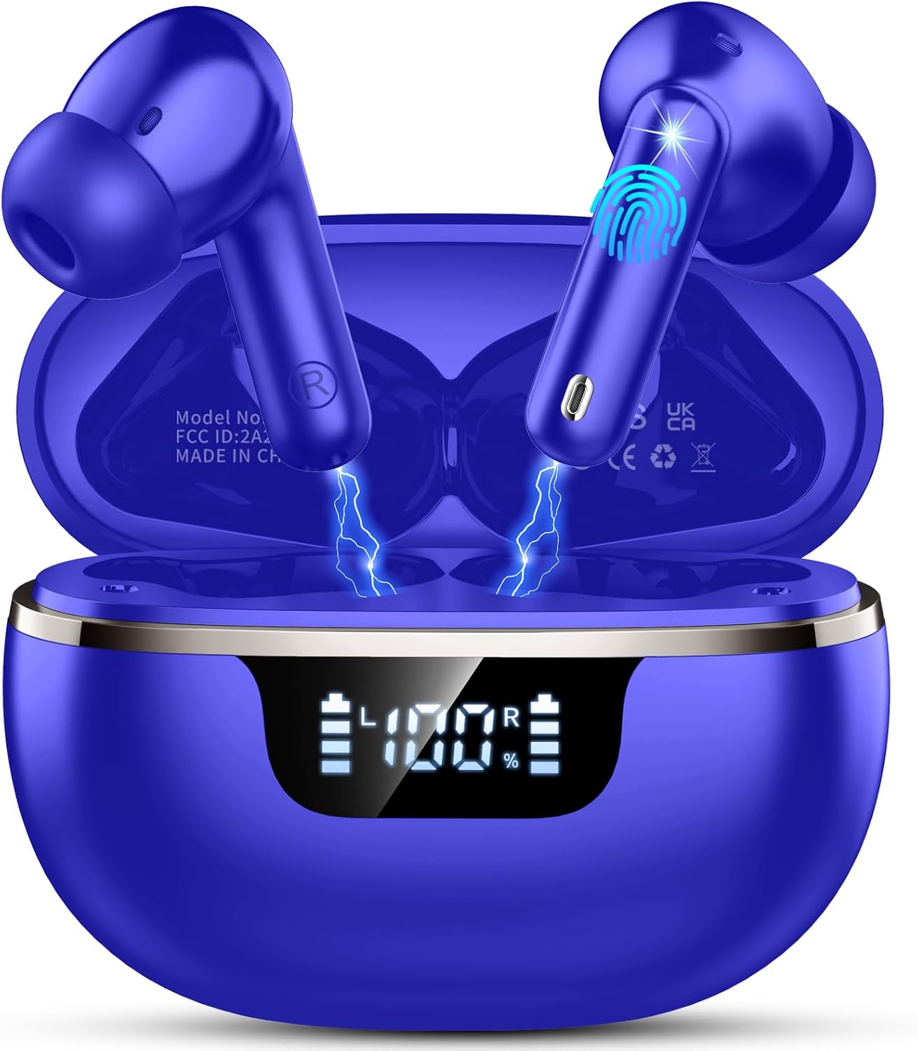 Thumbnail 6 de Auriculares Inalámbricos Bluetooth 5.4 HiFi Estéreo Donerton – 48 h de autonomía, IP7 y carga rápida