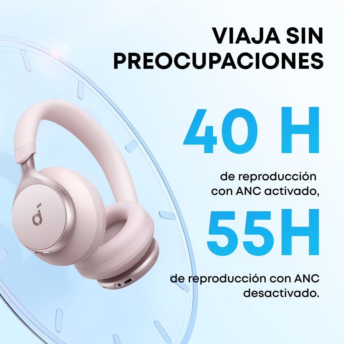 Thumbnail 4 de Soundcore Anker Space One Auriculares Bluetooth con Cancelación Activa