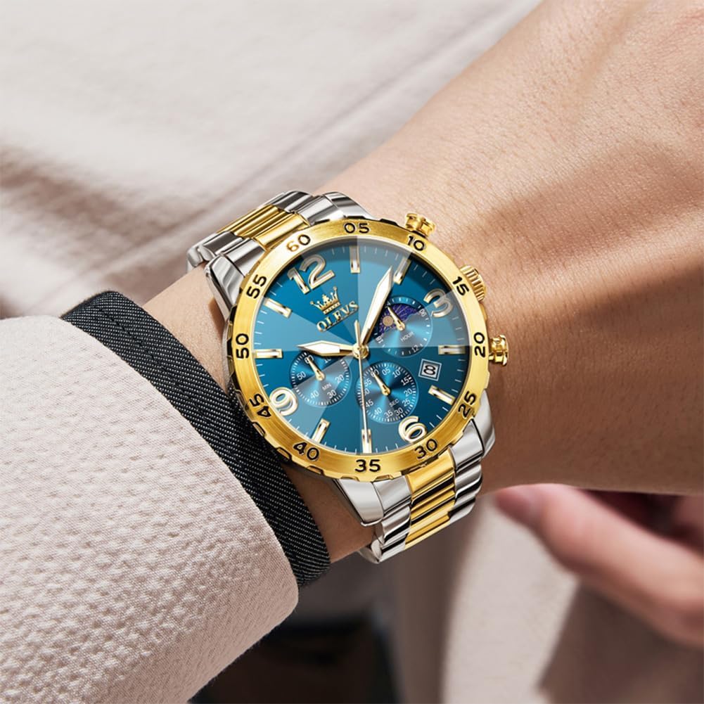 Thumbnail 1 de OLEVS Montre Diamant 44 mm