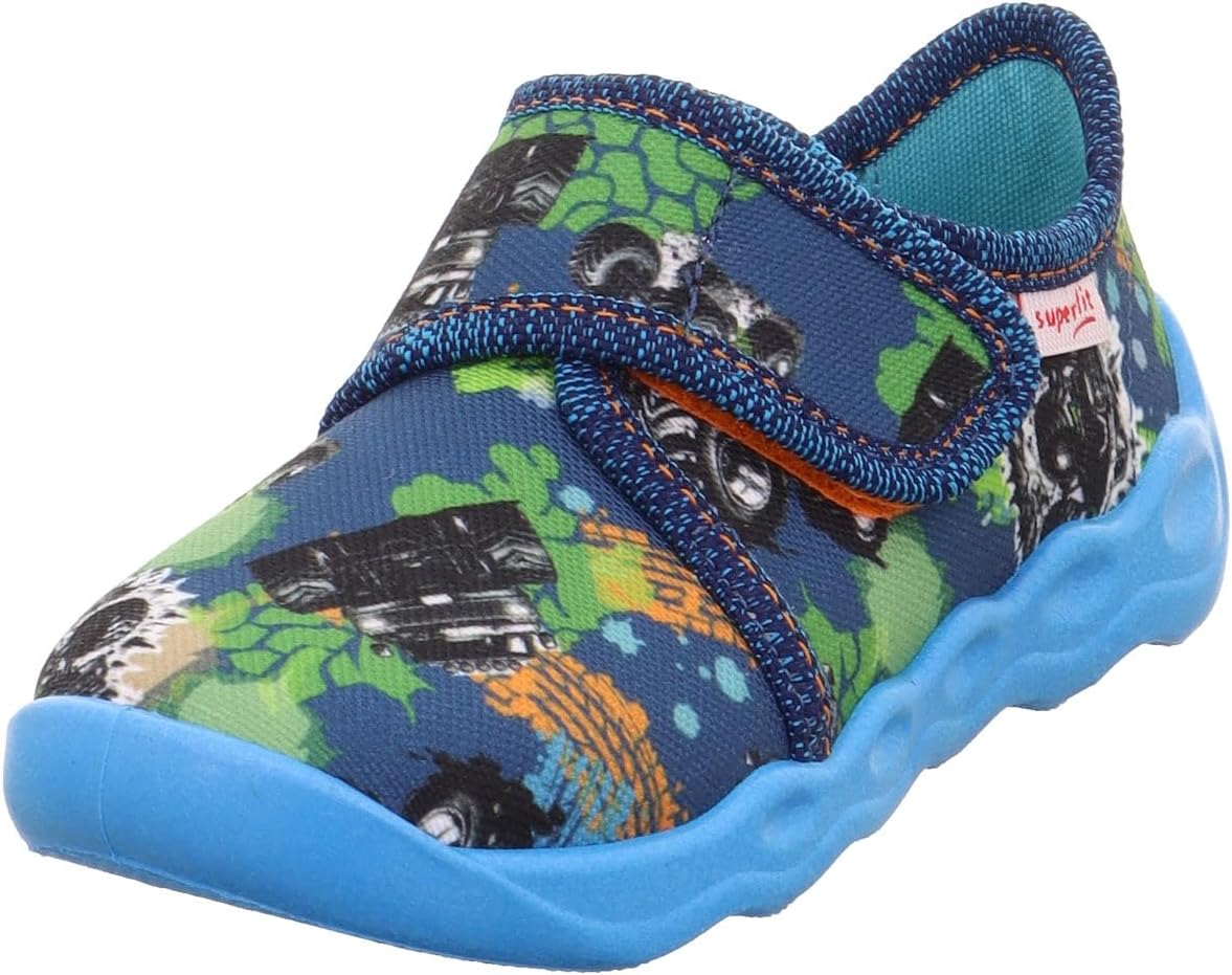 Thumbnail 6 de Superfit Jungen Bubble Hausschuhe 1-006273 mit flexibler Sohle