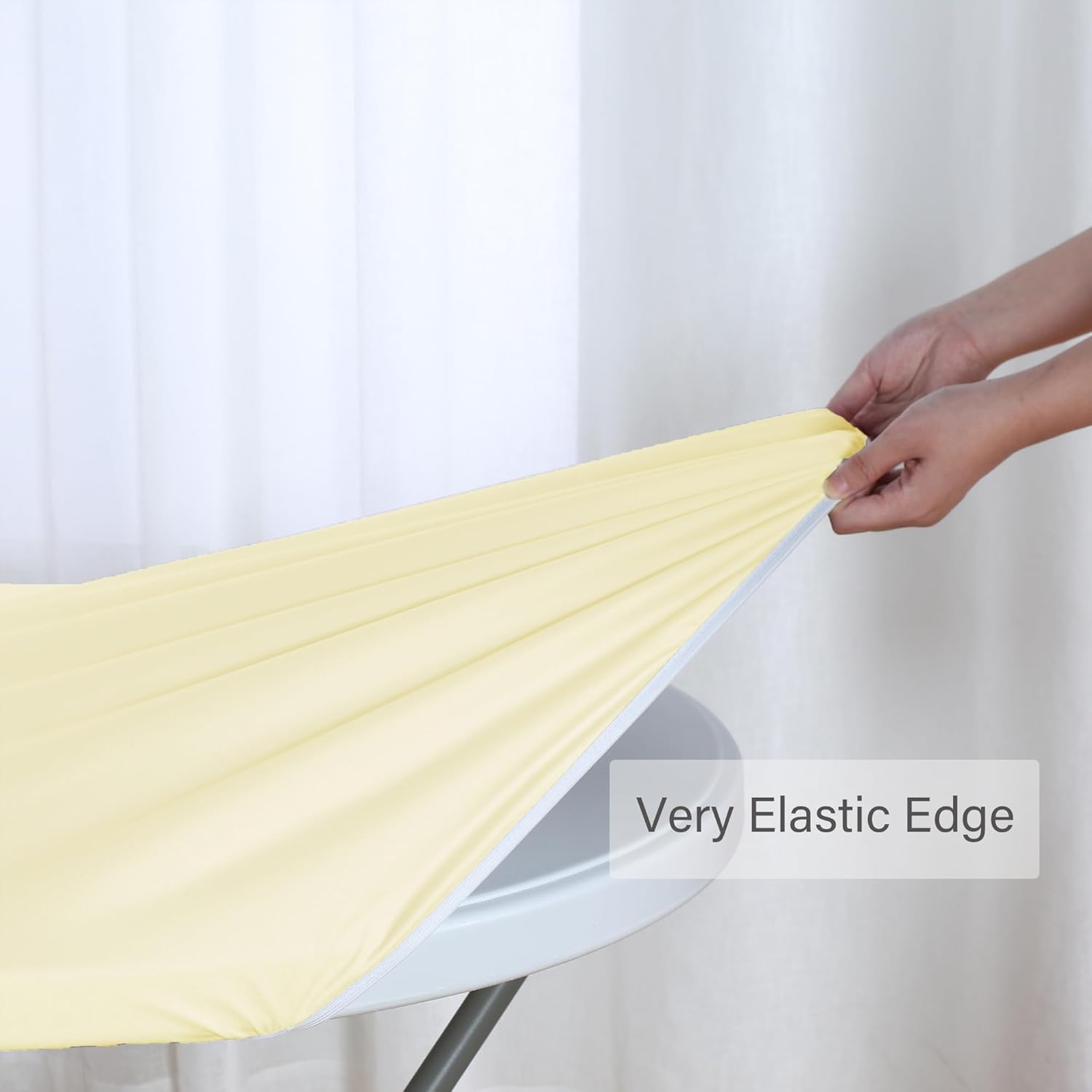 Detalle 2 de Obstal Stretch Round Table Cloth 44 inch
