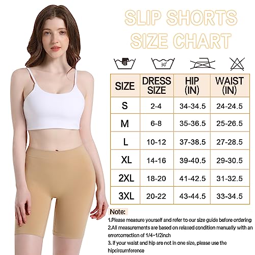 Thumbnail 5 de Reamphy 3 Pack Anti Chafing Shorts Women – Seamless Under Dresses Underwear