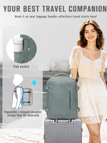 Thumbnail 6 de Hayayu Bagage Cabine 40x30x20 Sac À Dos Voyage Cabine Avion 24L