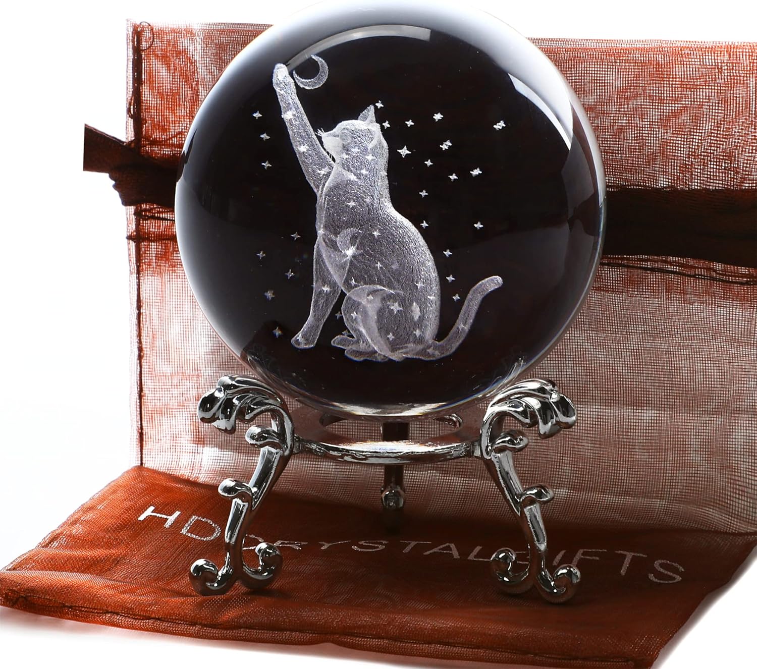 Detalle de ZEERSHEE 60mm 3D crystal ball paperweight